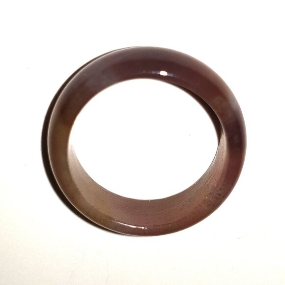 Rare Vintage 20ct Natural Lavender Jade Ring – Size 6 – Collector’s Treasure - Picture 6 of 11